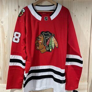Connor Bedard Chicago Blackhawks Climalite Jersey Size 52 - Mens Large - NWT